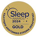 Sleep 24 Sticker Gold_Καλύτερο Ανατομικό Στρώμα (Εισαγωγής)