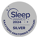 Sleep 24 Sticker Silver_Καλύτερο Ανατομικό Μαξιλάρι